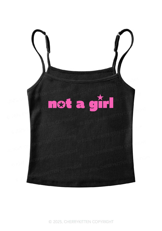 Not A Girl Y2K Spaghetti Strap Cami Cherrykitten