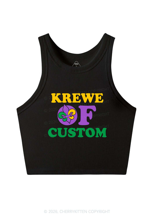 Krewe Of Custom Y2K Crop Tank Top Cherrykitten