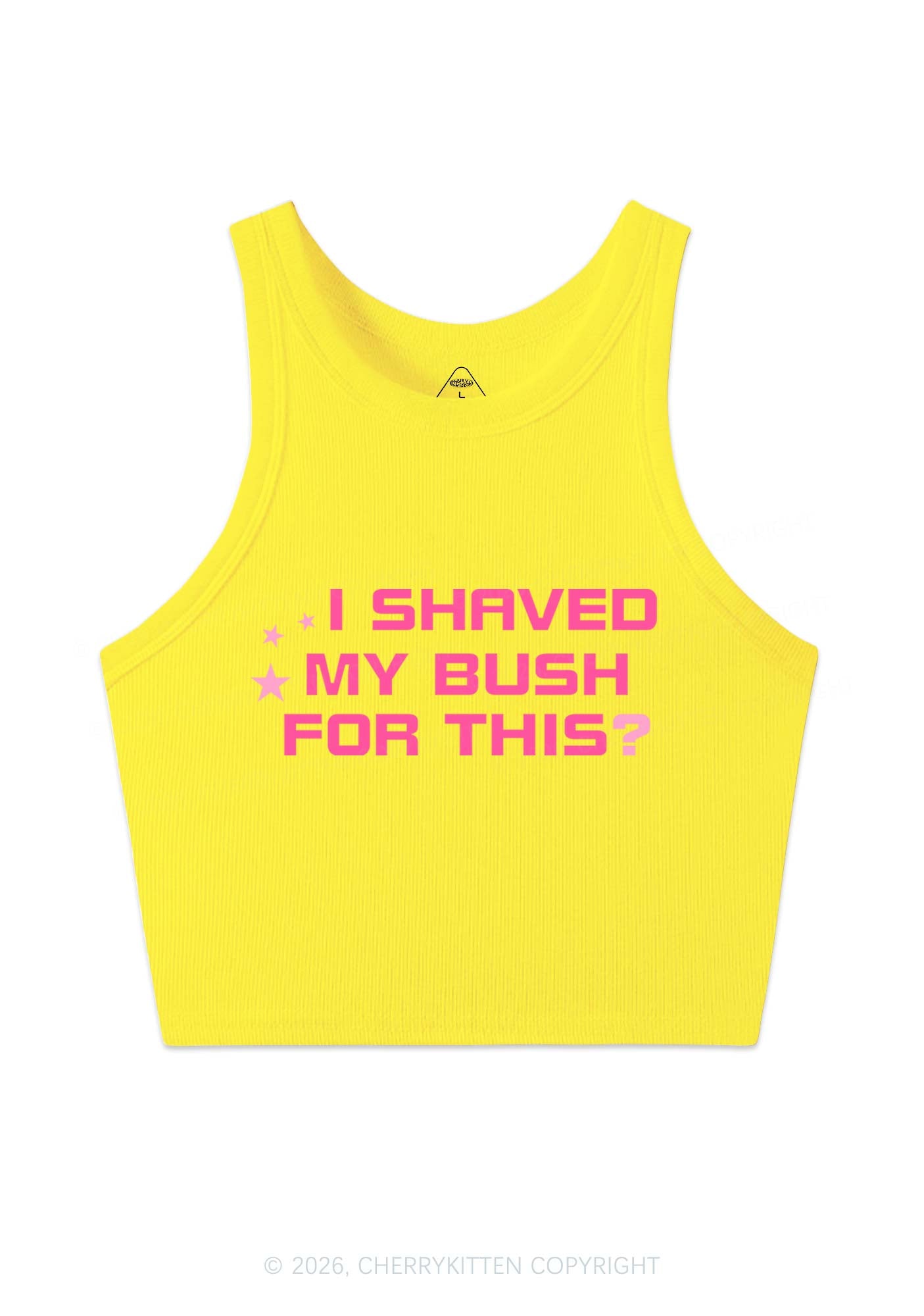Shaved My Bush For This Y2K Crop Tank Top Cherrykitten