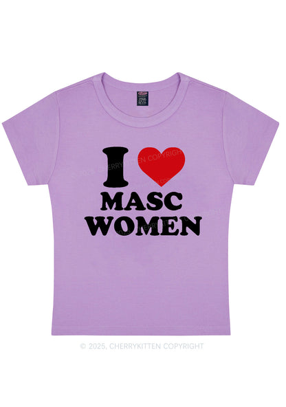 I Love Masc Women Pride Y2K Baby Tee Cherrykitten