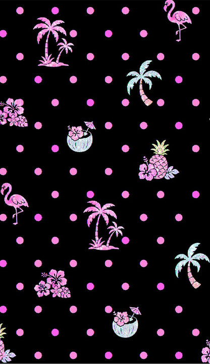 Pink Dots Palm Tree Y2K Phone Case Cherrykitten