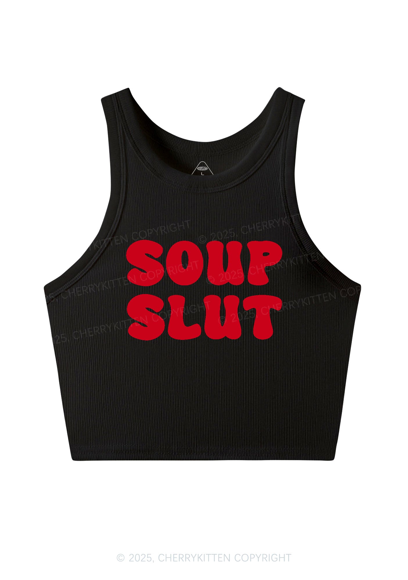 Soup Slxt Y2K Crop Tank Top Cherrykitten