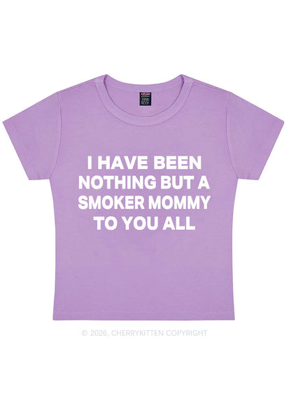 I Have Been A Smoker Mommy Y2K Baby Tee Cherrykitten