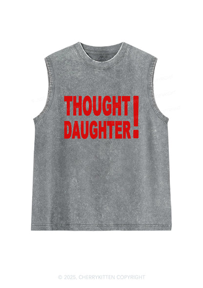 Thought Daughter Y2K Washed Muscle Tank Cherrykitten