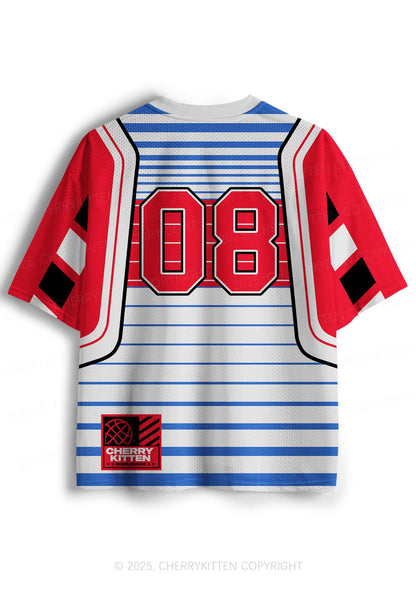 Custom Halloween Red Rum Y2K Sport Jersey Shirts Cherrykitten