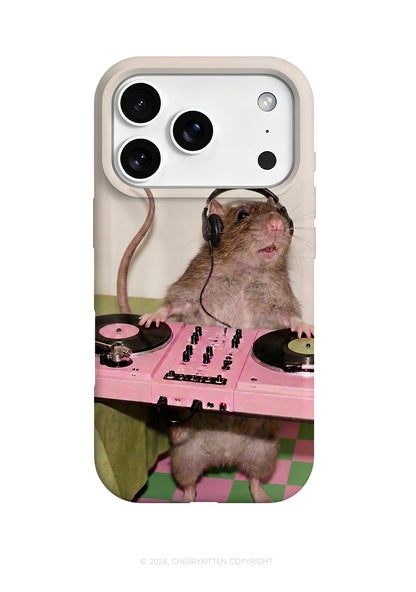 Dj Rat Pink Turntable Y2K Phone Case Cherrykitten