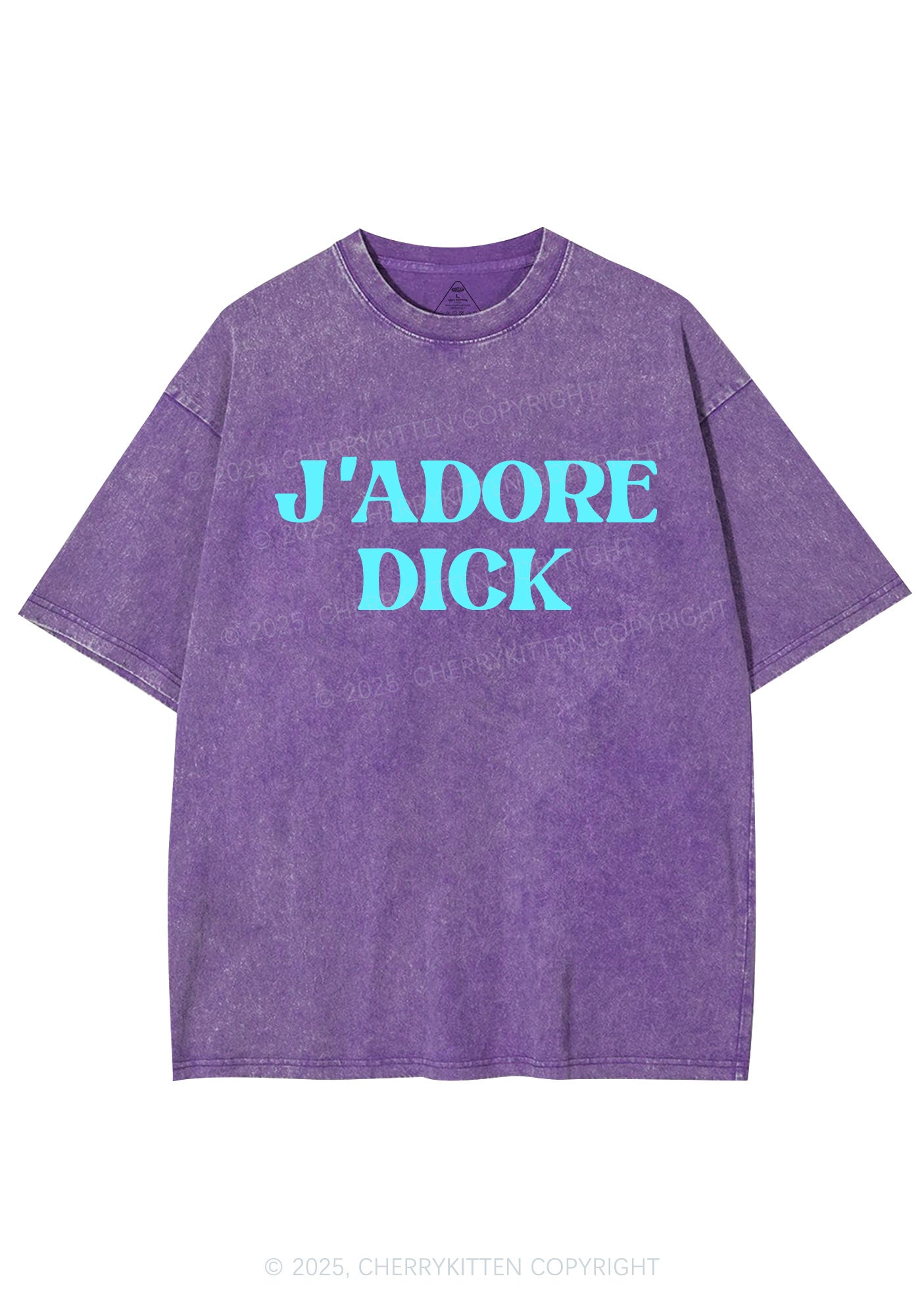 Jadore Dxxk Y2K Shirts Washed Tee Cherrykitten