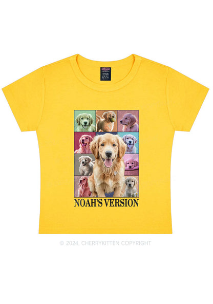 Custom Pets Version Y2K Baby Tee Cherrykitten