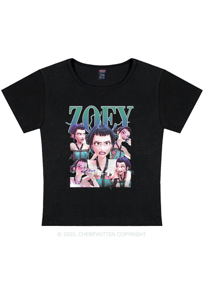 Kpop Girl Y2K Baby Tee Cherrykitten
