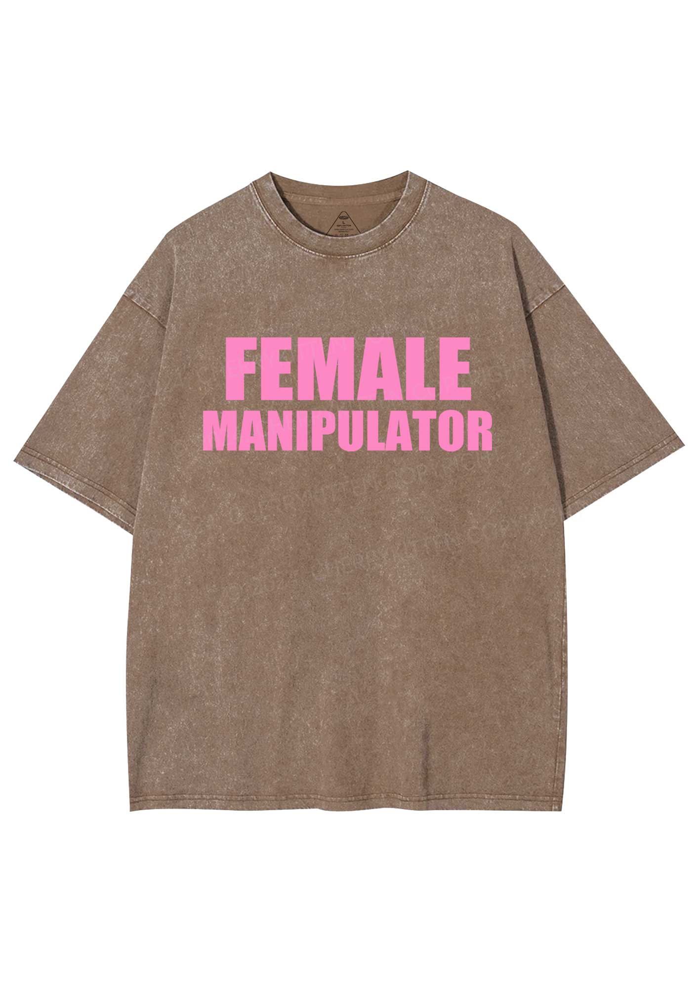 Female Manipulator Y2K Shirts Washed Tee Cherrykitten