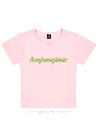 Rhinestone Ketamxxe Y2K Baby Tee Cherrykitten