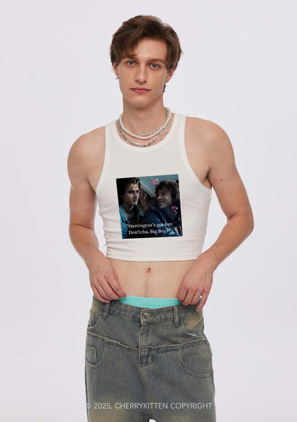 Big Boy Got Her Y2K Crop Tank Top Cherrykitten