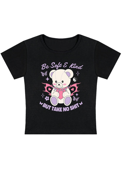 Curvy Be Soft And Kind Baby Tee