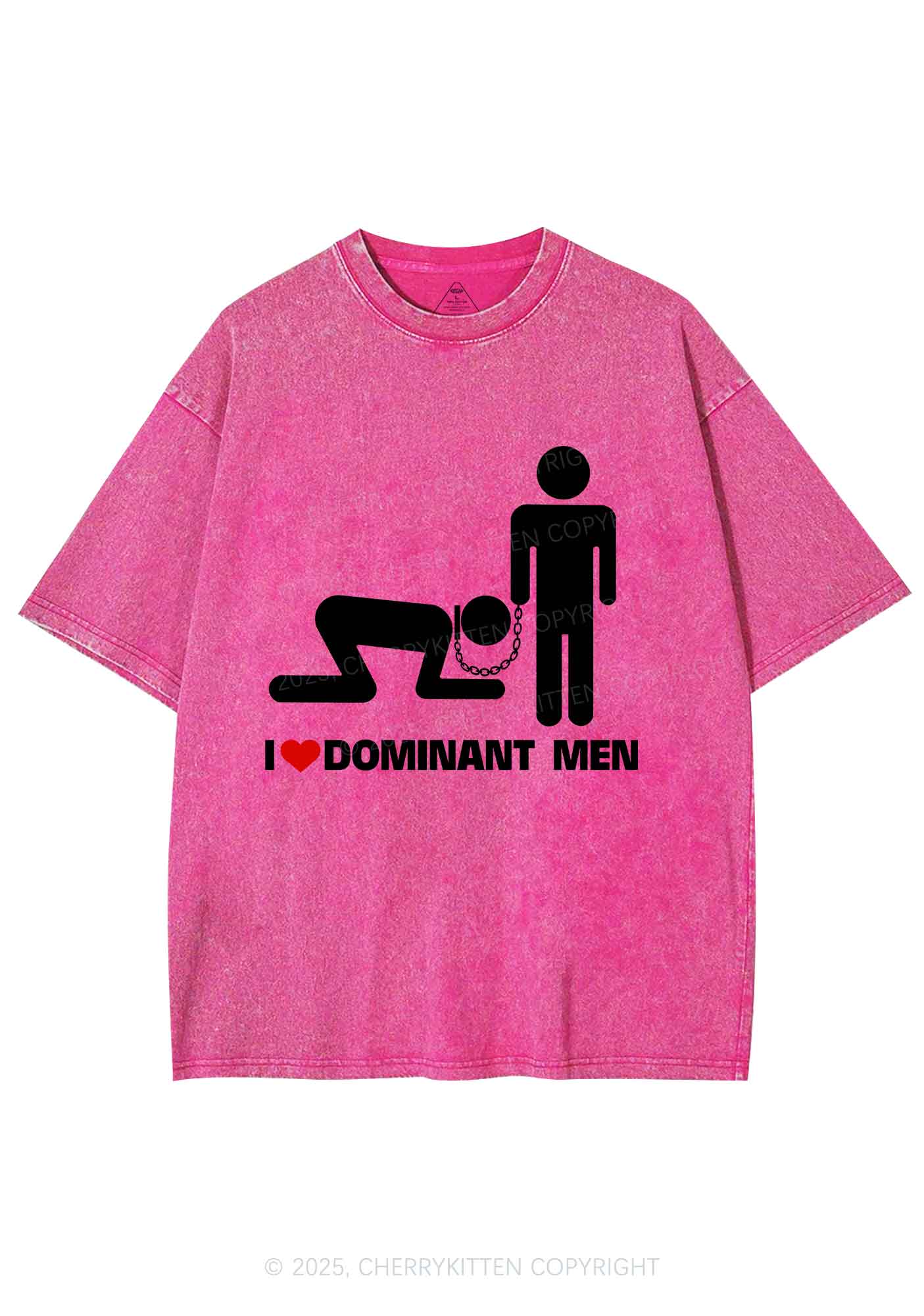 Love D Men Pride Y2K Shirts Washed Tee Cherrykitten