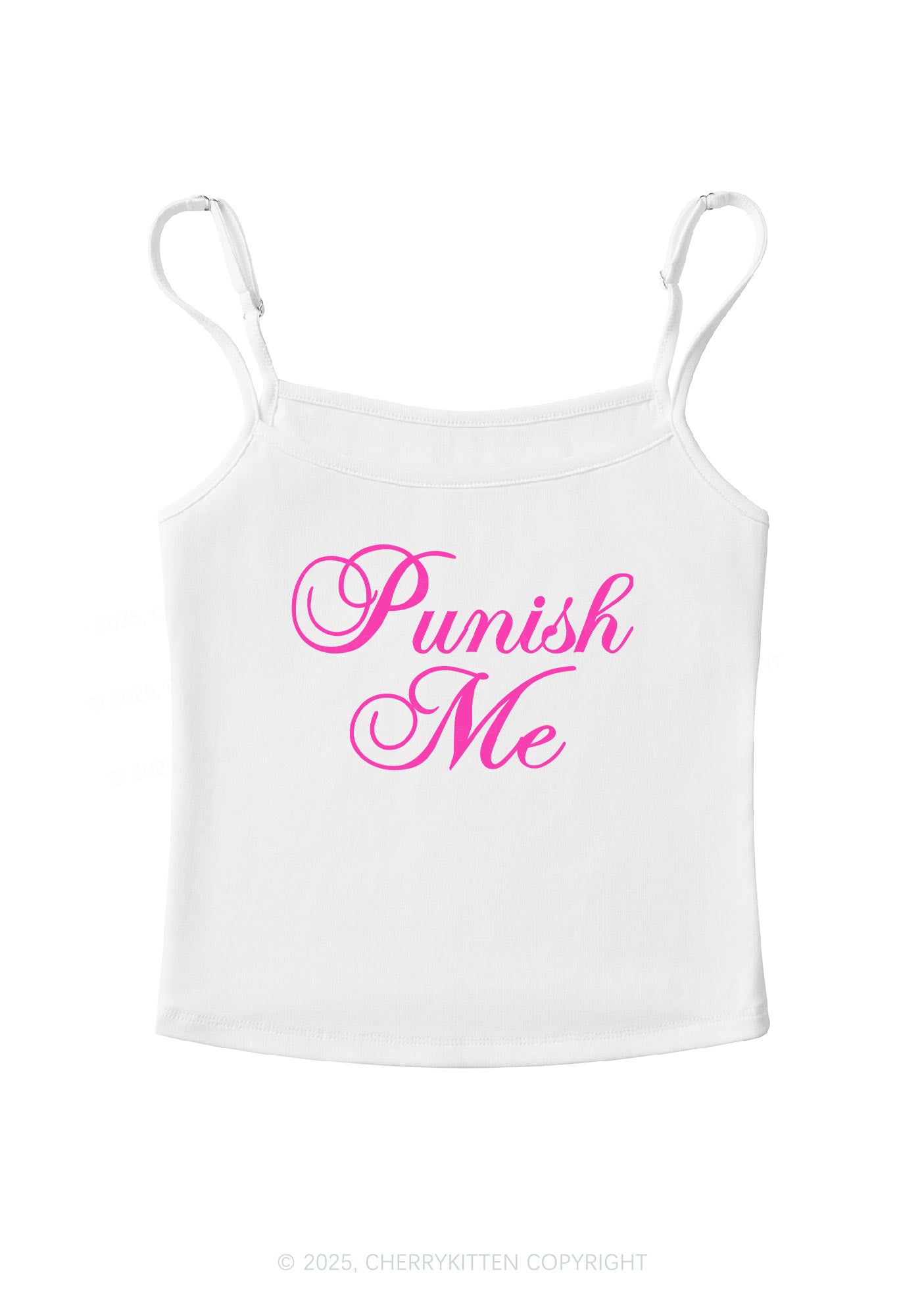 Punish Me Y2K Spaghetti Strap Cami Cherrykitten