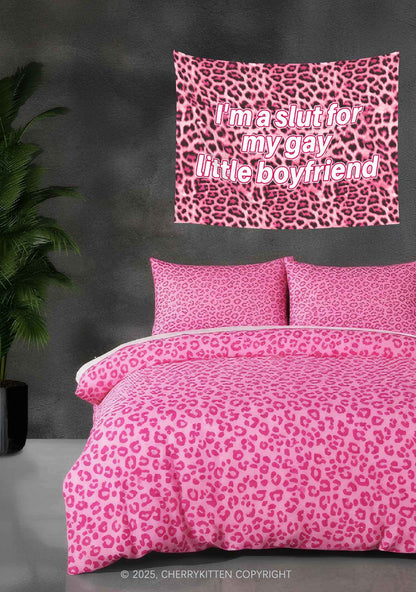 Slxt For My Gay BF Valentine's Day Flag Y2K Tapestry Cherrykitten