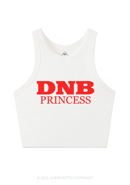 DNB Princess Y2K Crop Tank Top Cherrykitten