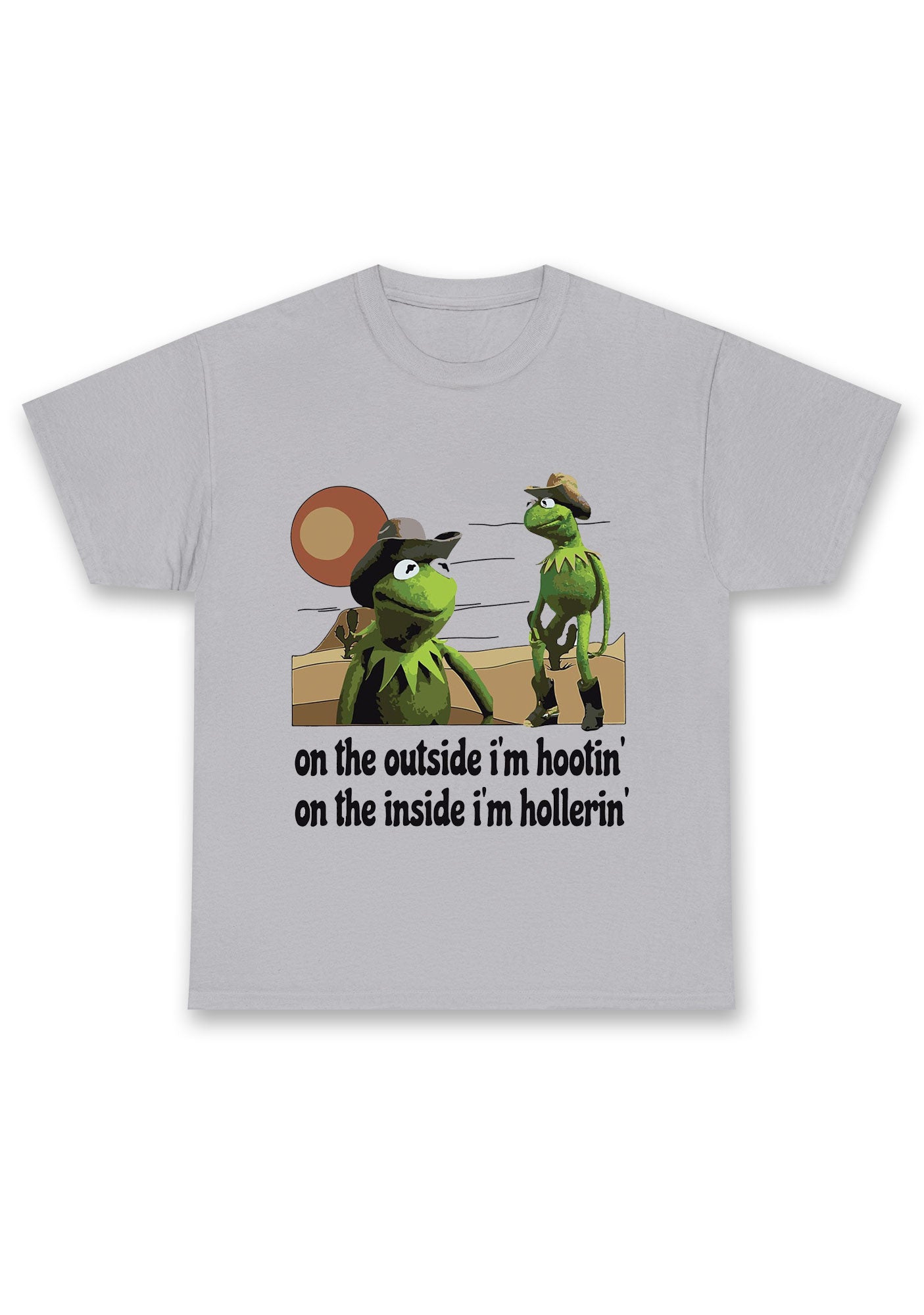 On The Outside I'm Hootin' Chunky Shirt