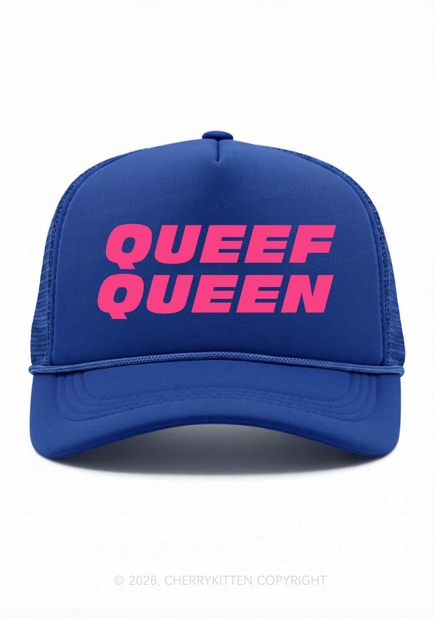 Queef Queen Y2K Trucker Hat Cherrykitten