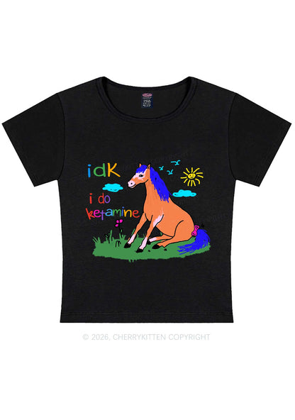 I Do kxxamine Y2K Baby Tee Cherrykitten