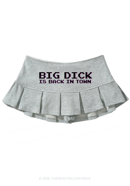 Big Is Back In Town Y2K Mini Pleated Skirts Cherrykitten