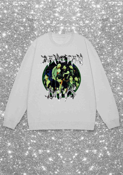 The Bangtan Boys Kpop Y2K Sweatshirt Cherrykitten