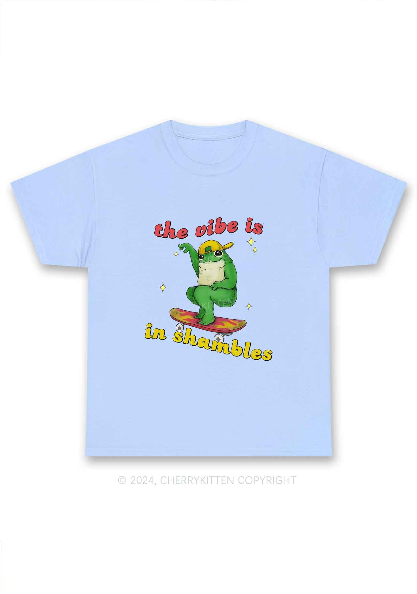 Shambles Vibe Y2K Chunky Shirt Cherrykitten