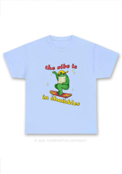 Shambles Vibe Y2K Chunky Shirt Cherrykitten