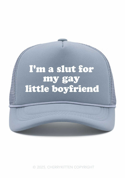 Slxt For My Gay BF Valentine's Day Y2K Trucker Hat Cherrykitten