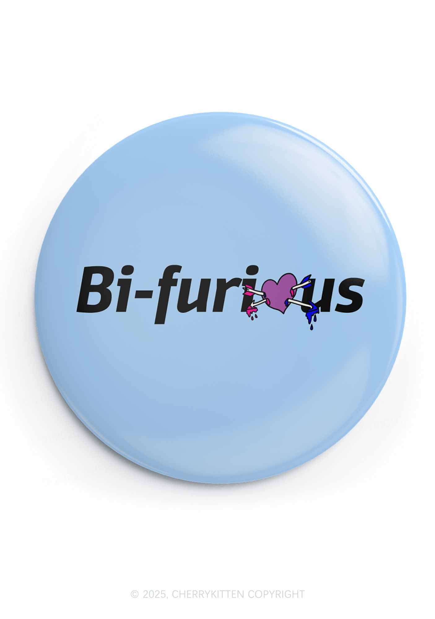Bifurious Pride 1Pc Y2K Pin Badge Cherrykitten