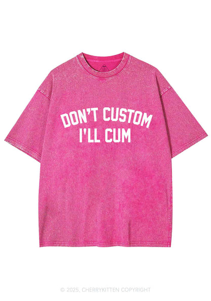 Dont Custom Y2K Shirts Washed Tee Cherrykitten