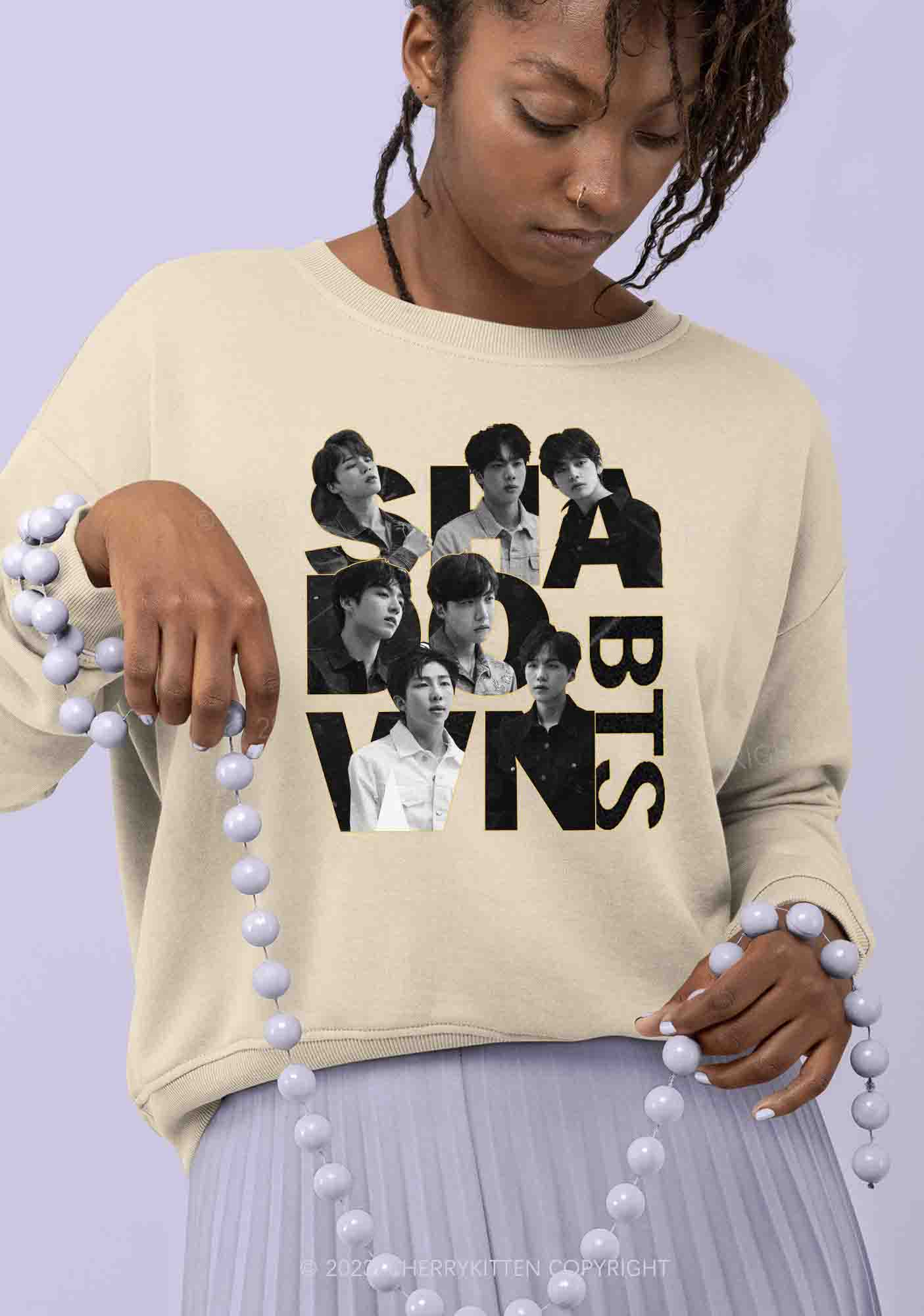 Bangtan Members Kpop Y2K Sweatshirt Cherrykitten