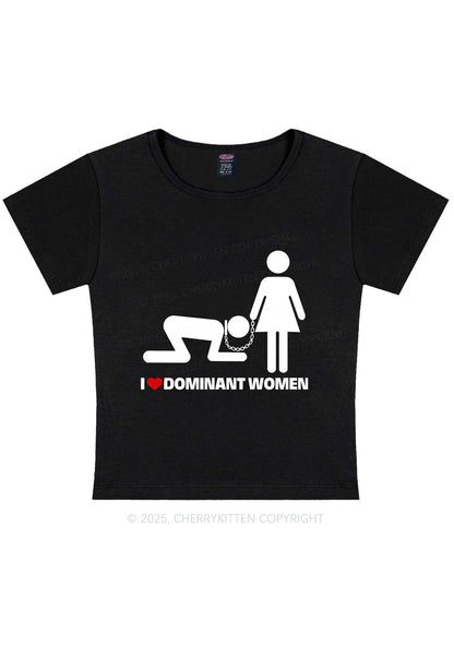 Love D Women Pride Y2K Baby Tee Cherrykitten