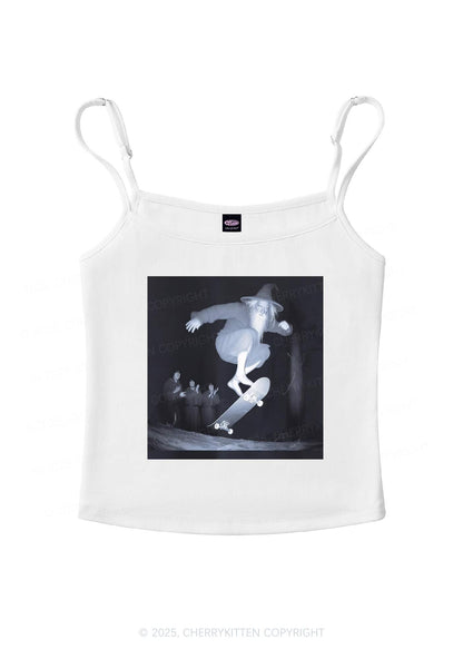 Skating Wizard Y2K Spaghetti Strap Cami Cherrykitten