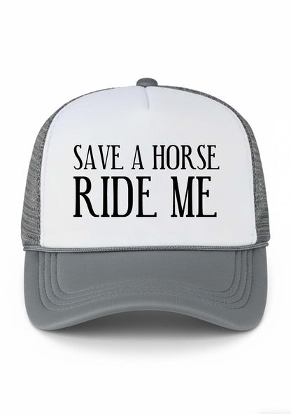 Ride Me Y2K Colorblock Trucker Hat Cherrykitten
