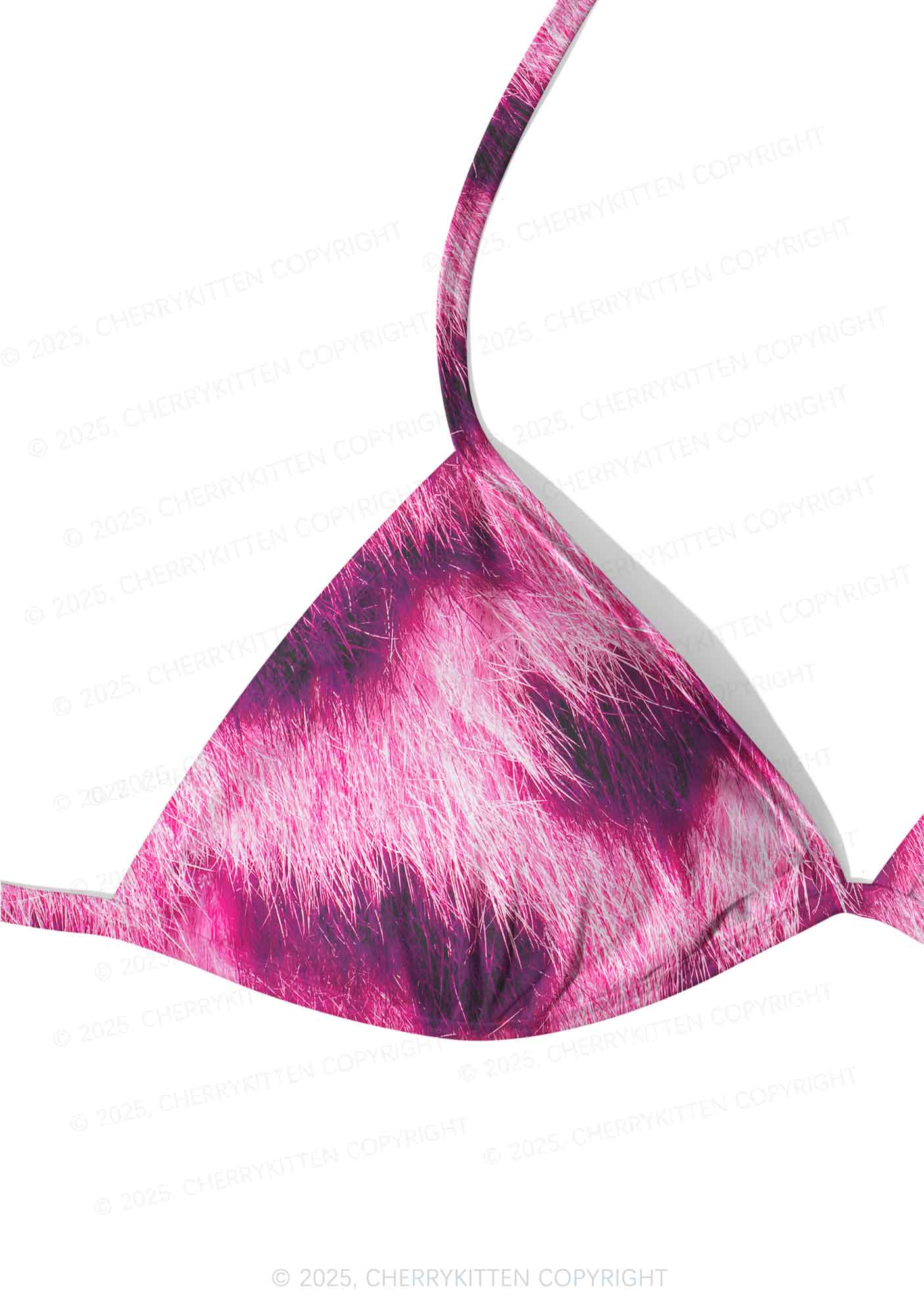 Pink Leopard Y2K Print Bikini Set Cherrykitten