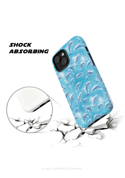 Blue Dolphin Y2K Phone Case Cherrykitten