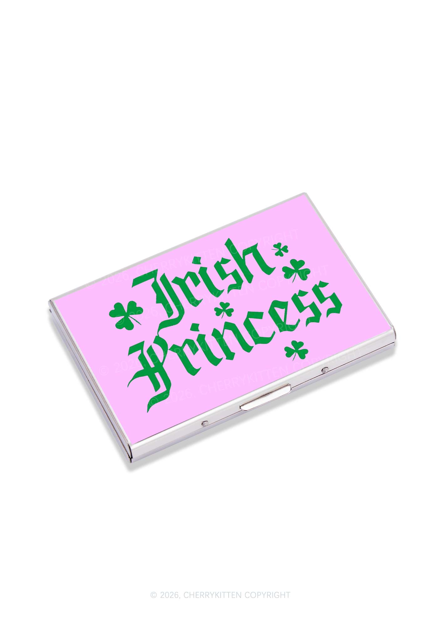 Irish Princess St Patricks Y2K Mirror Cigarette Case Cherrykitten