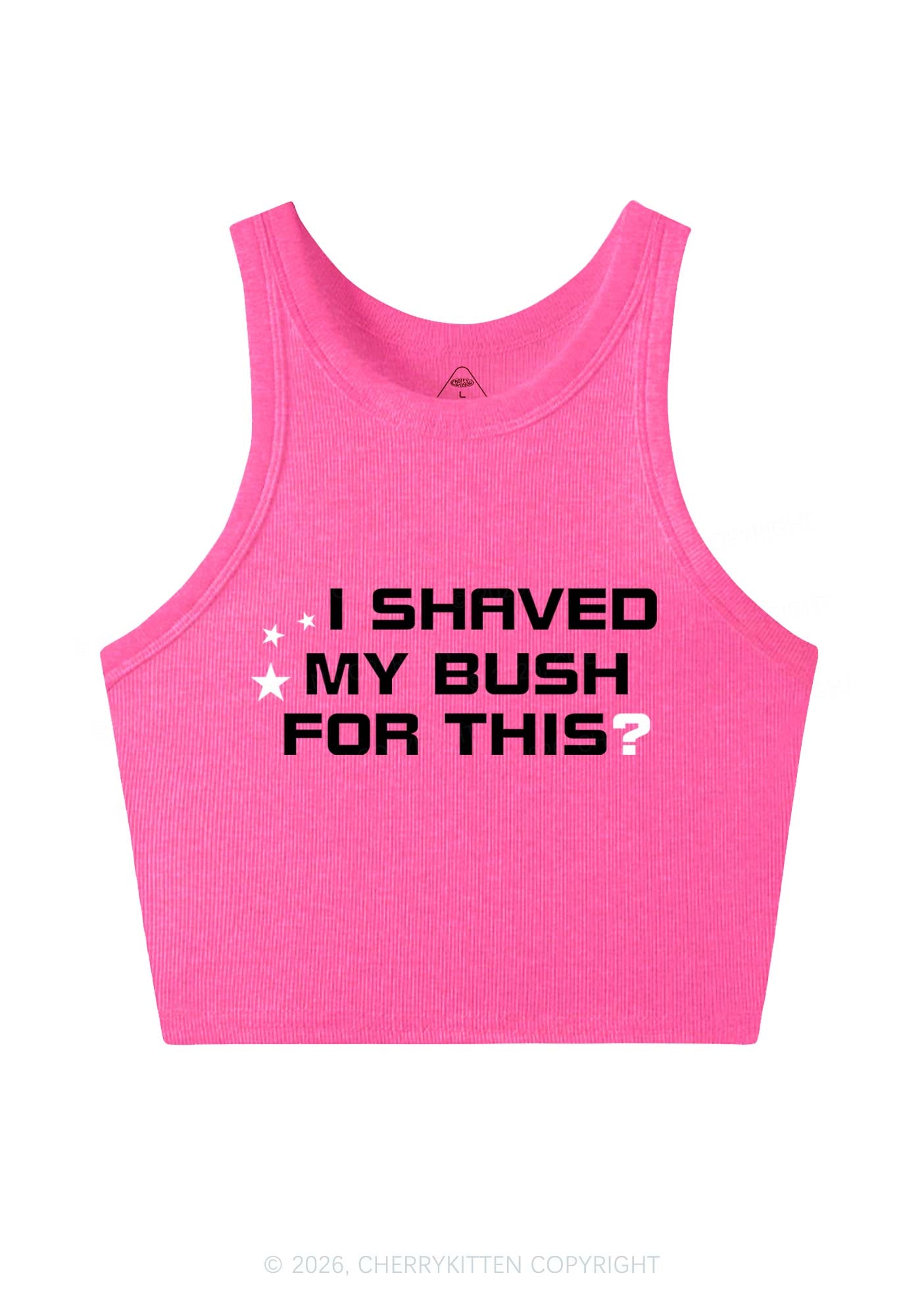 Shaved My Bush For This Y2K Crop Tank Top Cherrykitten