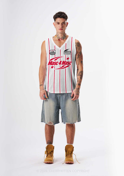 Masc For Masc Pride Y2K Sport Jersey Tank Cherrykitten