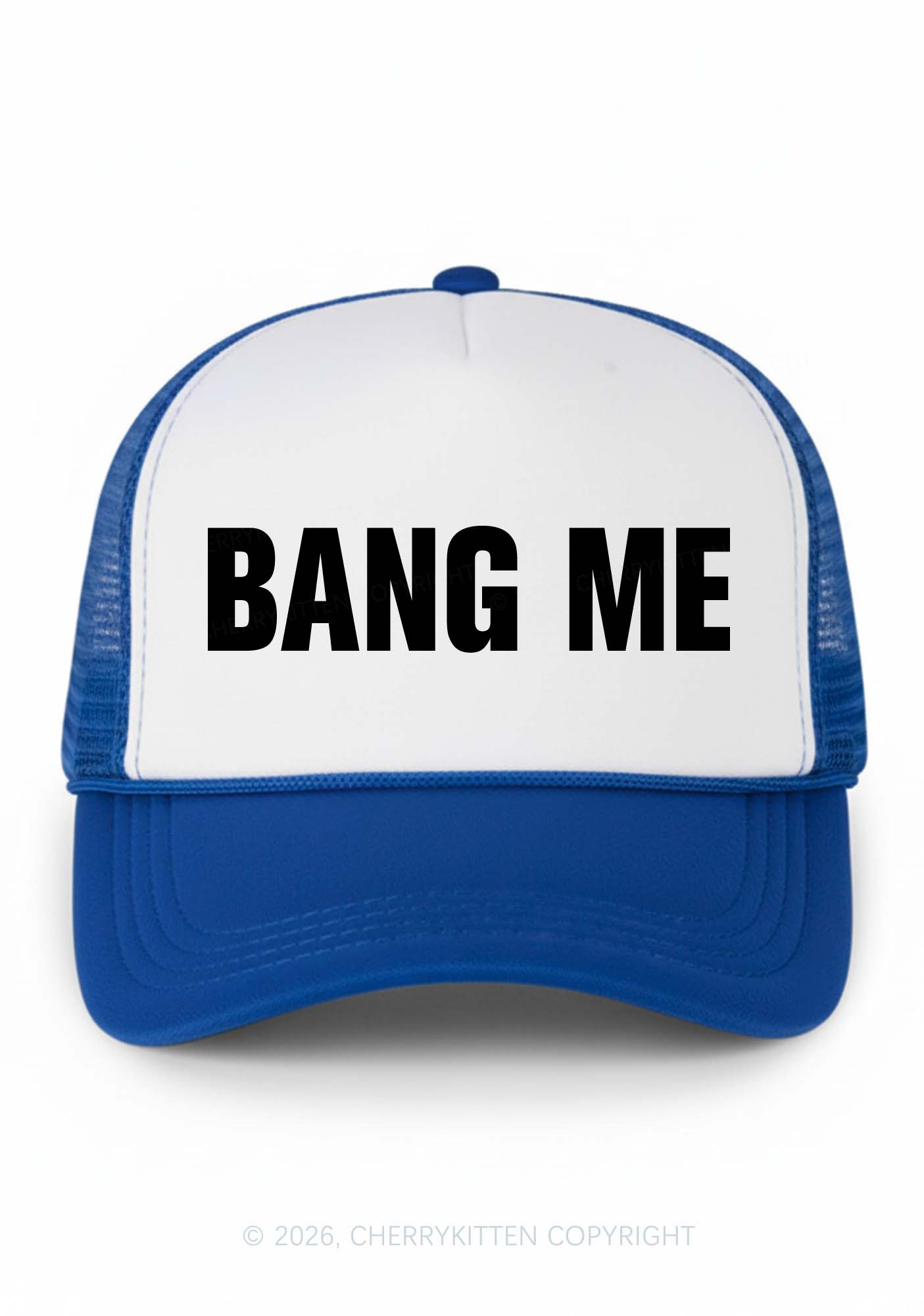 Bang Me Y2K Colorblock Trucker Hat Cherrykitten