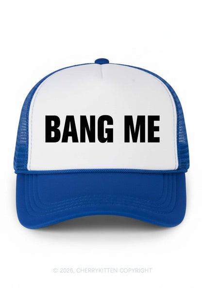 Bang Me Y2K Colorblock Trucker Hat Cherrykitten