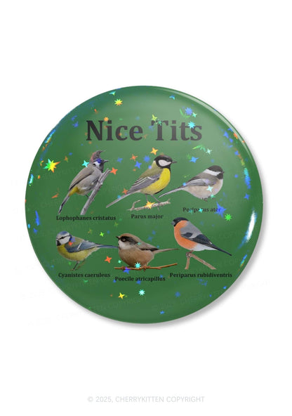 Nice Txts Category 1Pc Y2K Pin Badge Cherrykitten