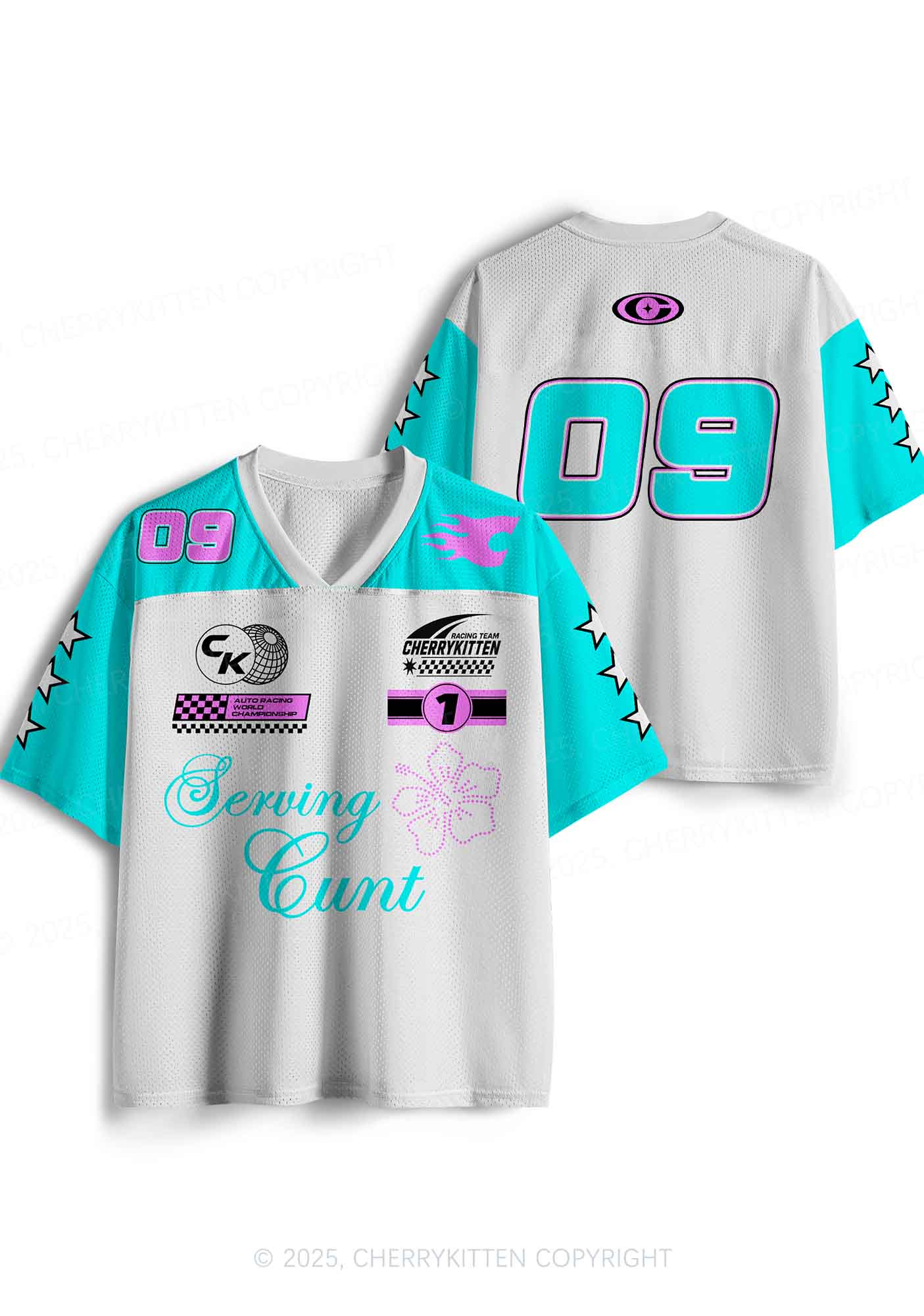 Custom Serving Cxxt Y2K Sport Jersey Shirts Cherrykitten