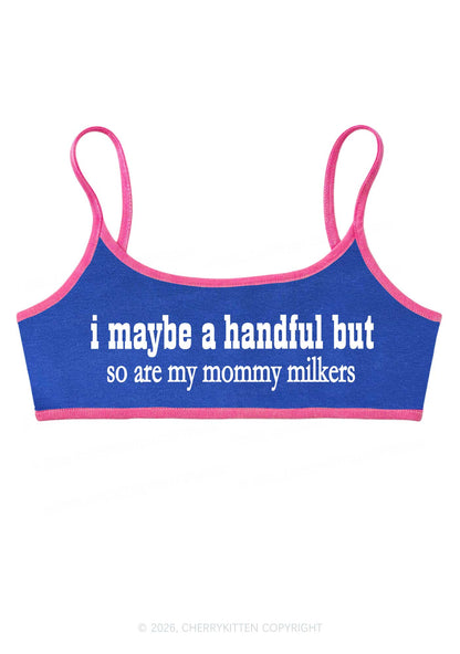 Handful Mommy Milkers Y2K Super Crop Cami Cherrykitten
