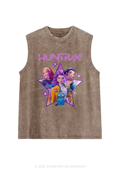 Kpop Stars Y2K Washed Muscle Tank Cherrykitten