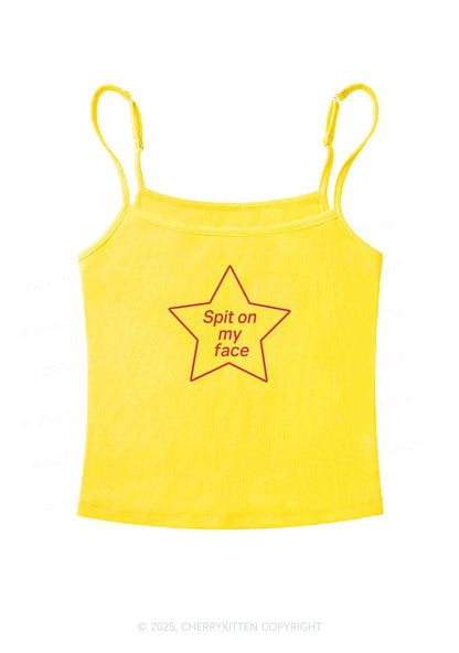 Spit On My Face Y2K Spaghetti Strap Cami Cherrykitten
