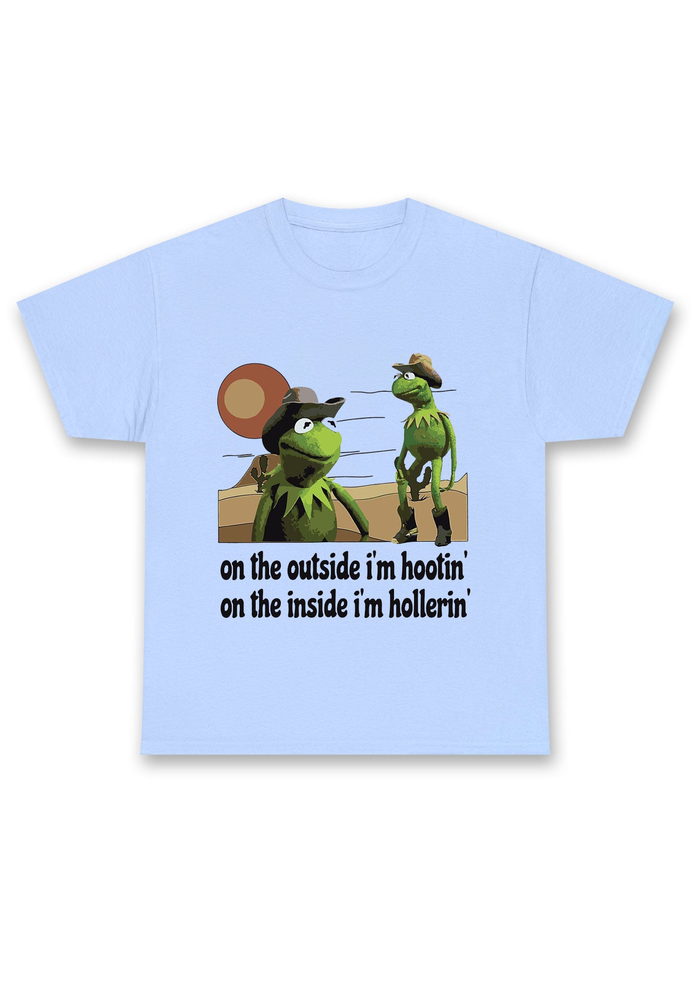 On The Outside I'm Hootin' Chunky Shirt