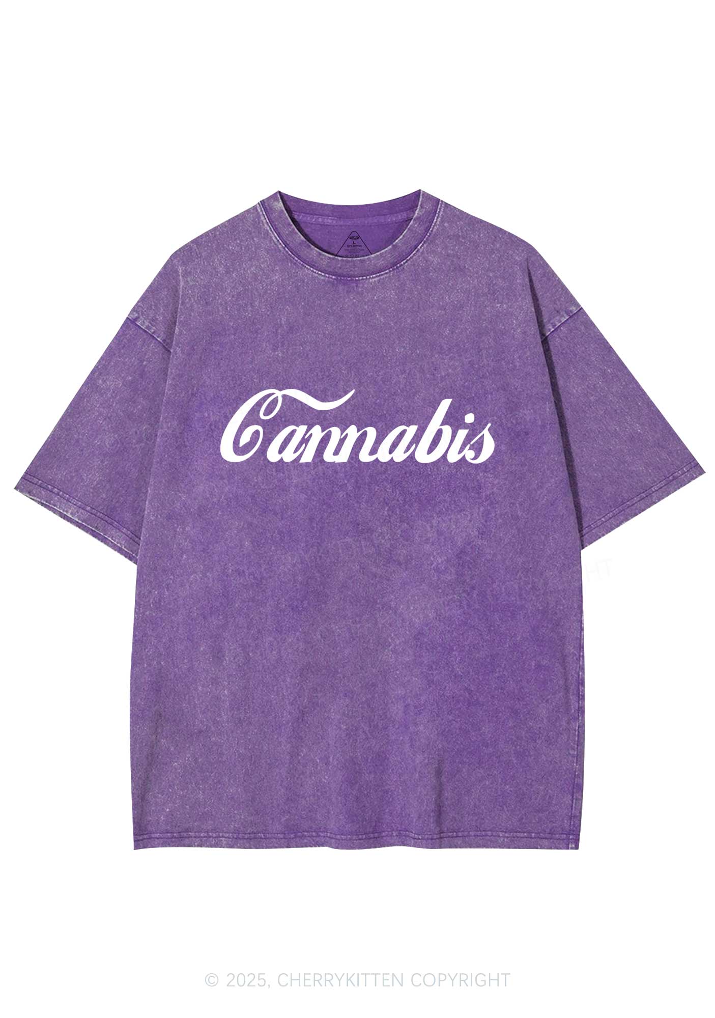 Special Cxnnxbis Y2K Shirts Washed Tee Cherrykitten
