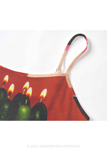 Pickle Cake Y2K Mesh Cami Tank Cherrykitten